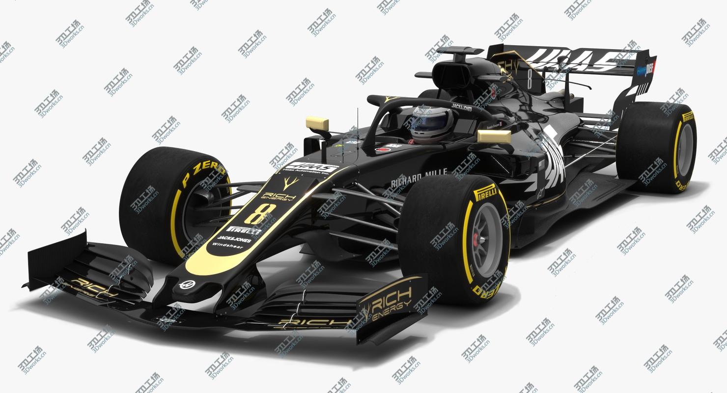 images/goods_img/202105071/Haas F1 VF-19 Formula 1 Season 2019 3D model/2.jpg